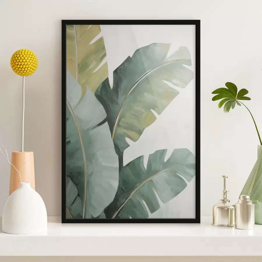 Fototapeta Malowanie imitujące liście f48764