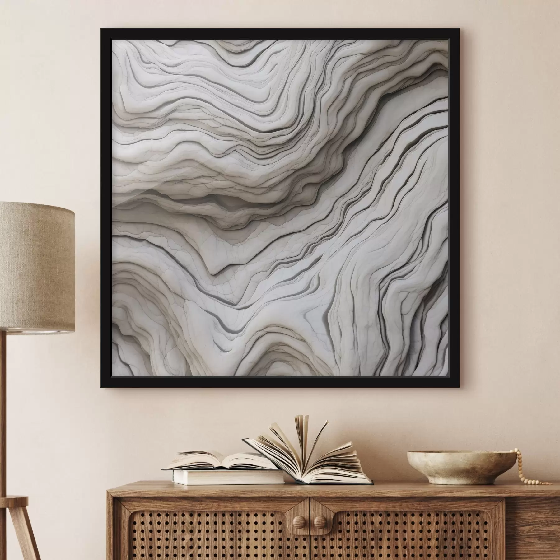 Fototapeta Abstrakcja o płynnych liniach f48769