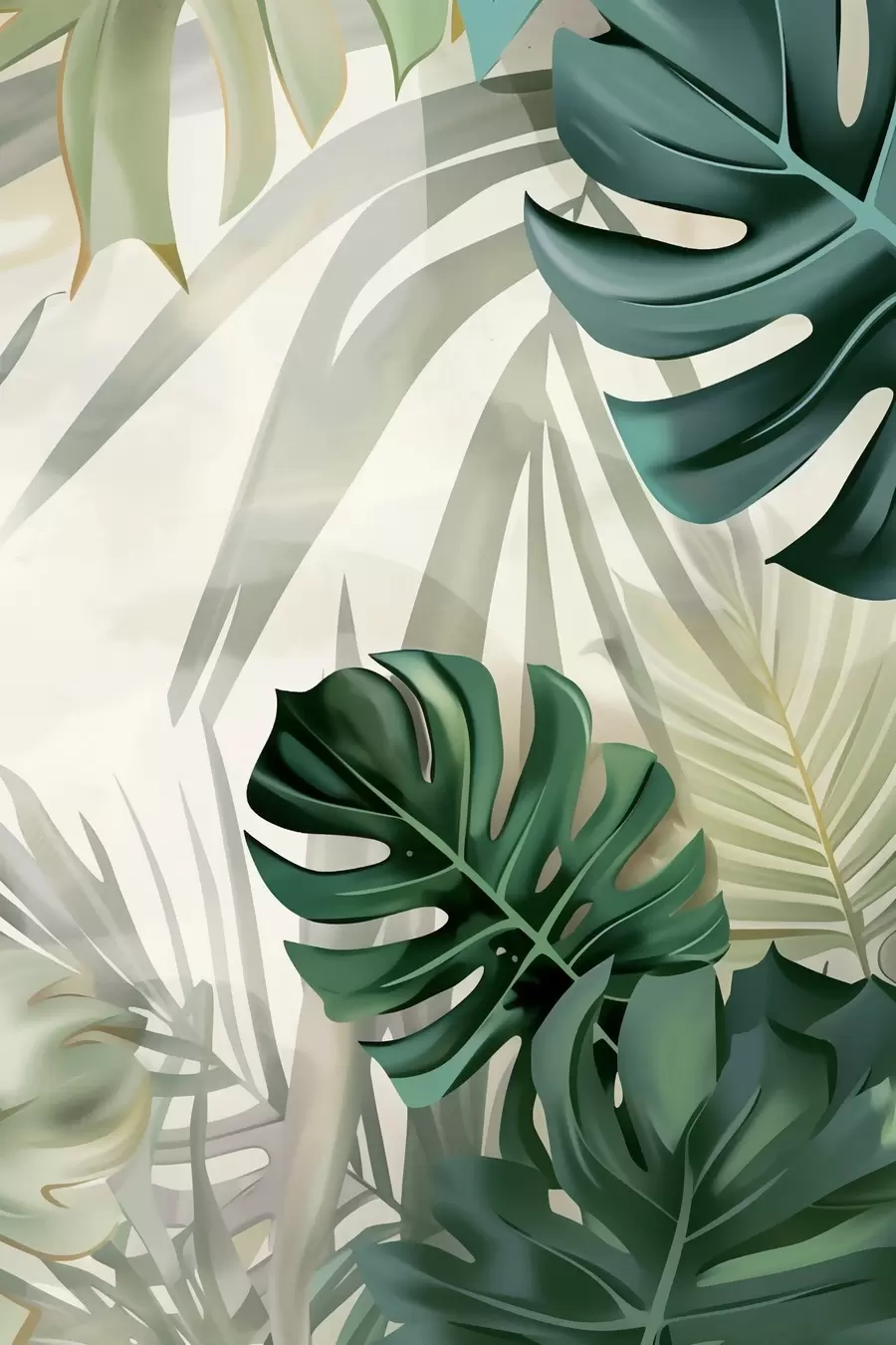 Obraz Głęboka zieleń s48909