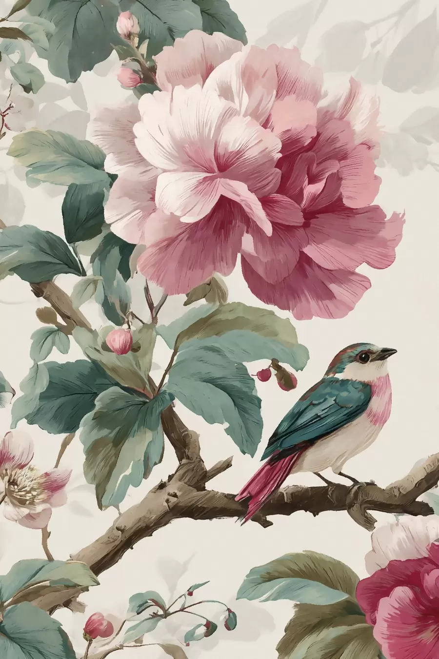 Obraz Różowy akcent s48914