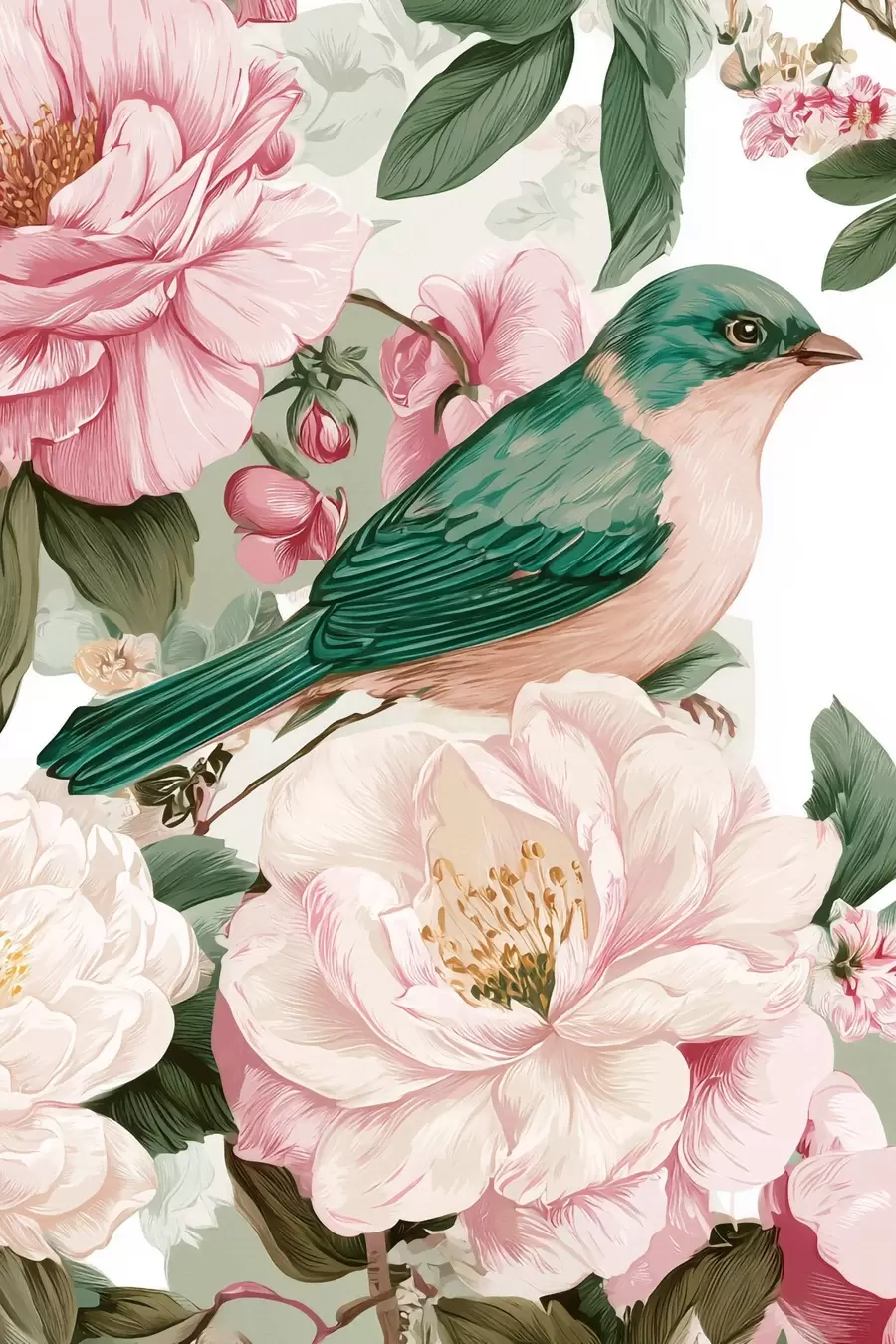 Obraz Kwitnący Ogród Marzeń s48918