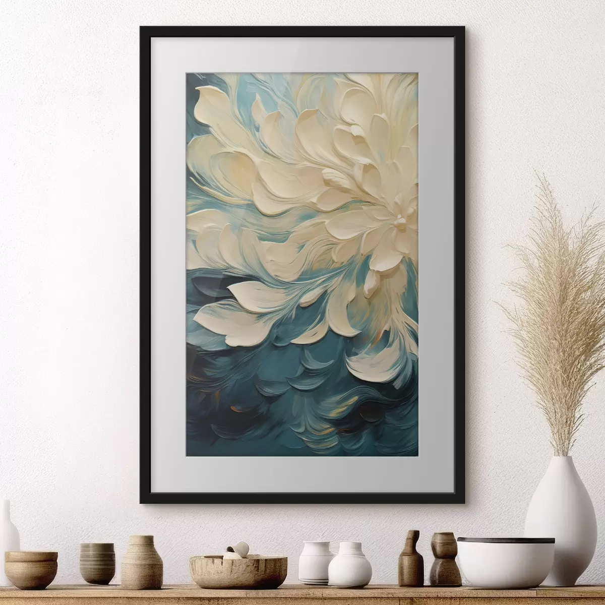 Plakat Abstrakcja w kolorze f48902