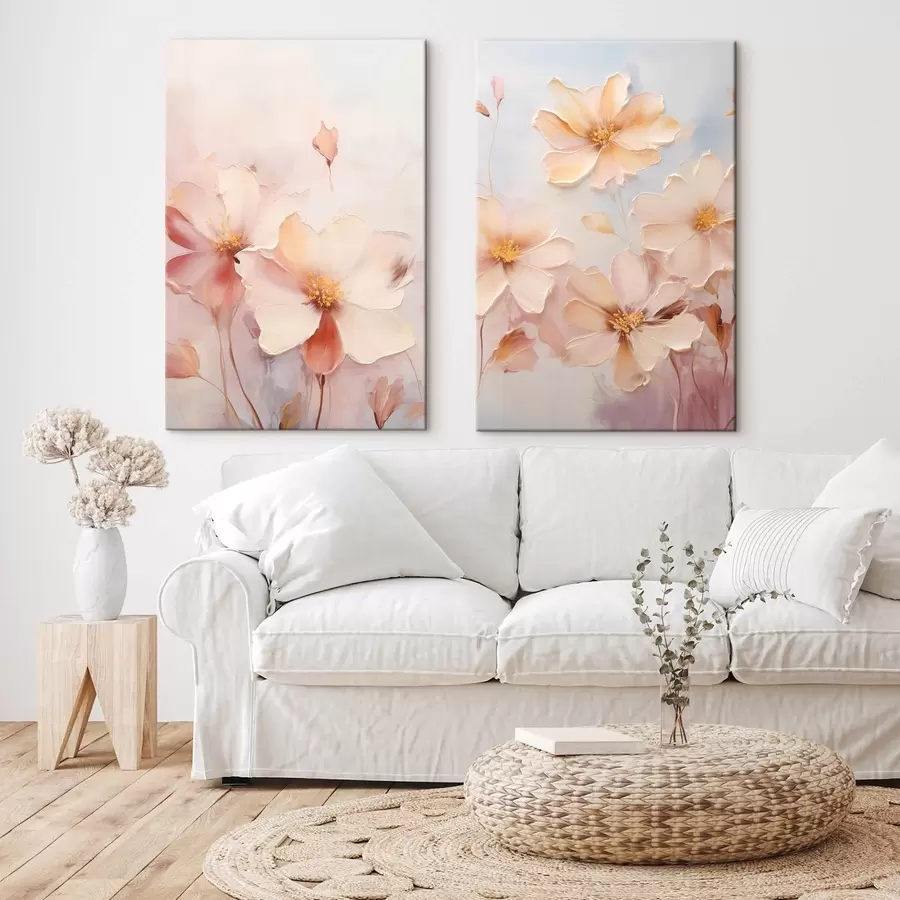 Obraz Delikatne, subtelne kwiaty m30379