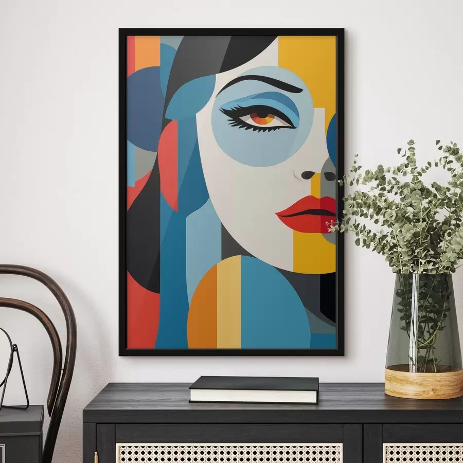 Fototapeta Abstrakcyjny portret f48949