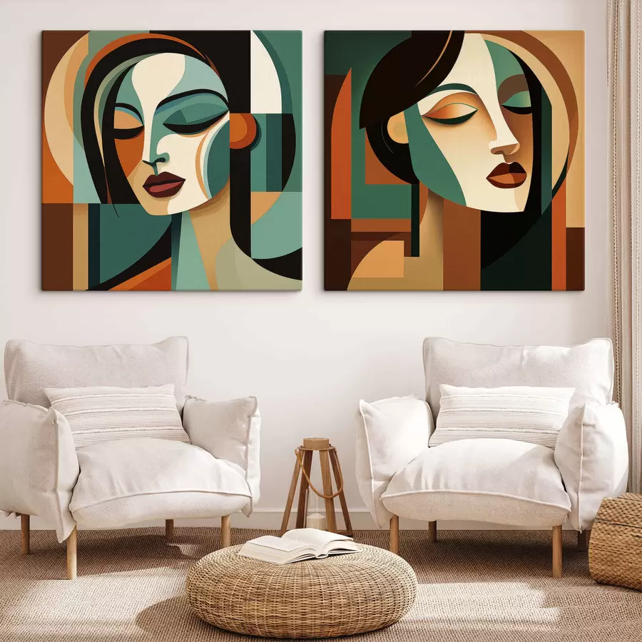 Fototapeta Abstrakcyjne portrety m30403