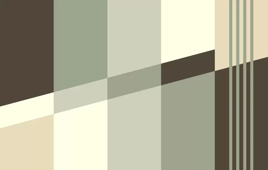 Fototapeta Dyskretne geometryczne wzory w odcieniach oliwki, beżu i brązu w05390