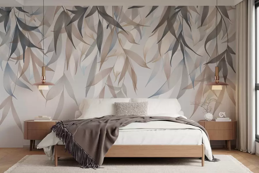 Fototapeta Zwisające długie liście w05523