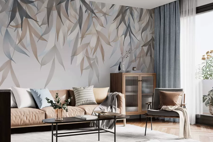 Fototapeta Zwisające długie liście w05523