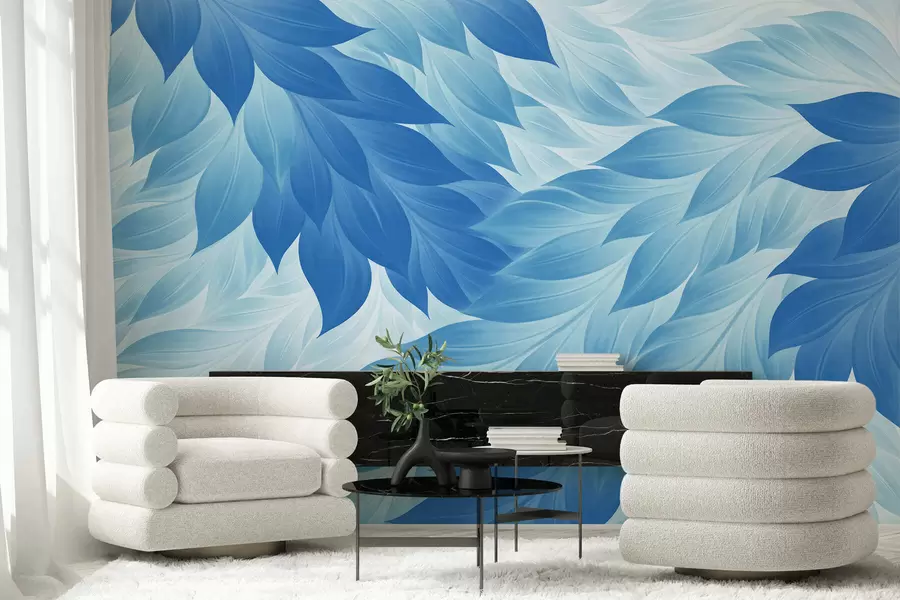 Fototapeta Wyraziste, abstrakcyjne liście w05531v2