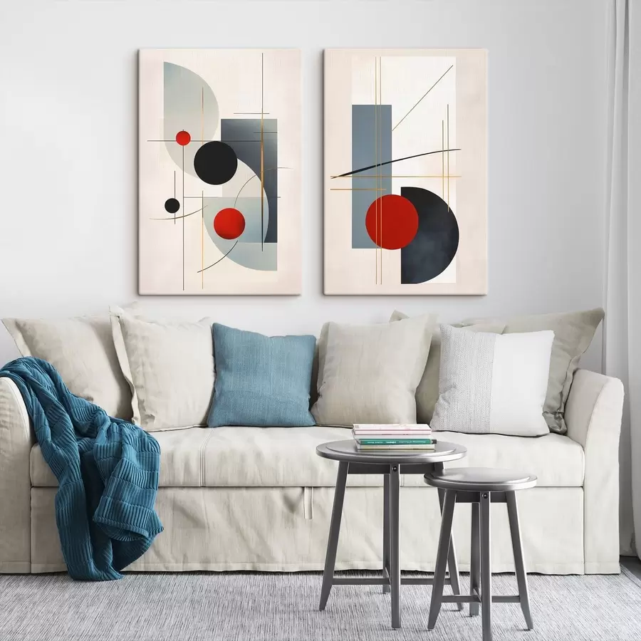 Obraz Abstrakcja geometryczna m30388