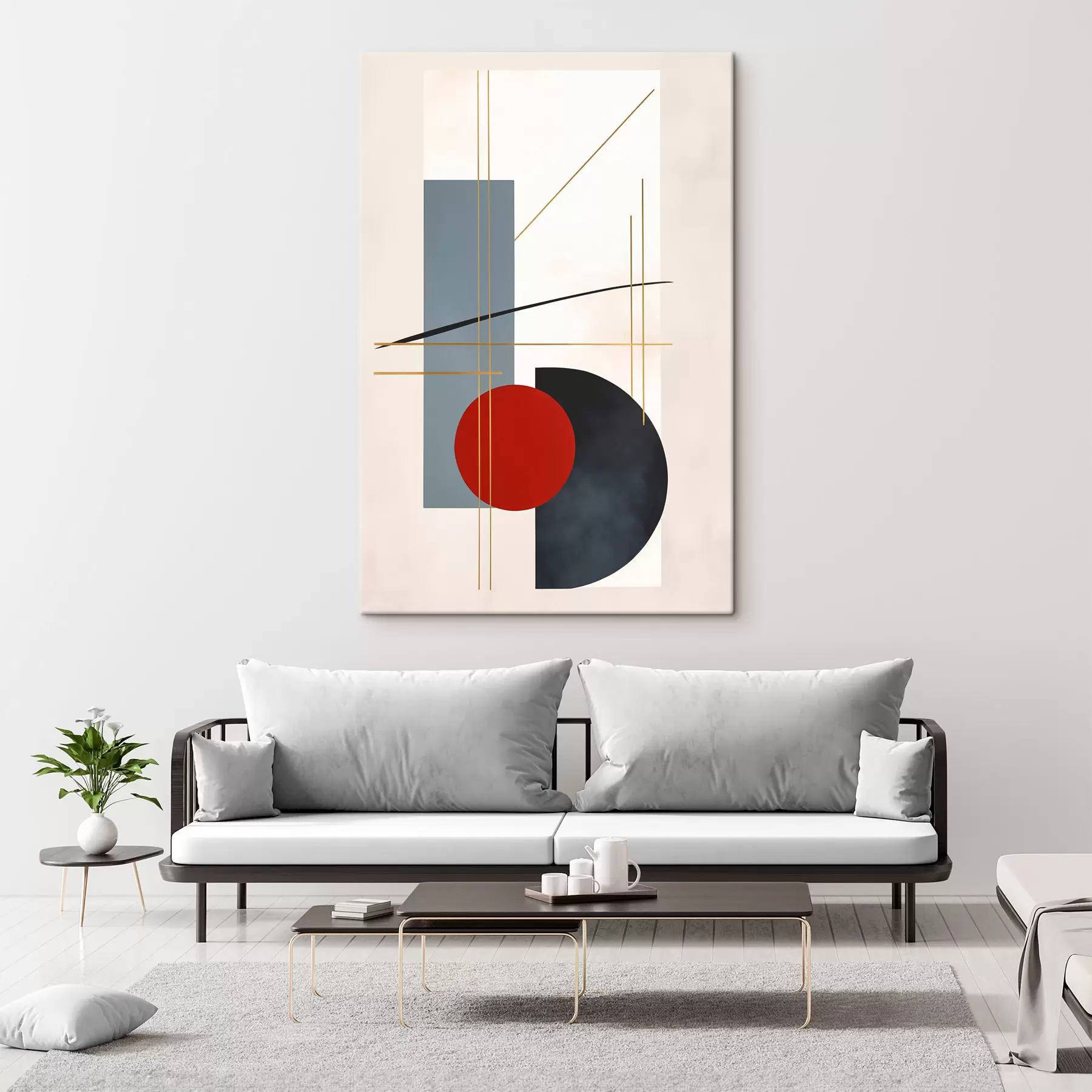 Obraz Abstrakcja geometryczna s48695