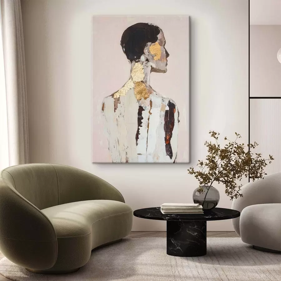 Obraz Abstrakcyjna sylwetka s48698