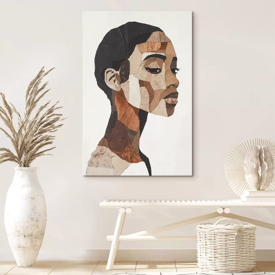 Obraz Abstrakcyjny portret kobiety s48922