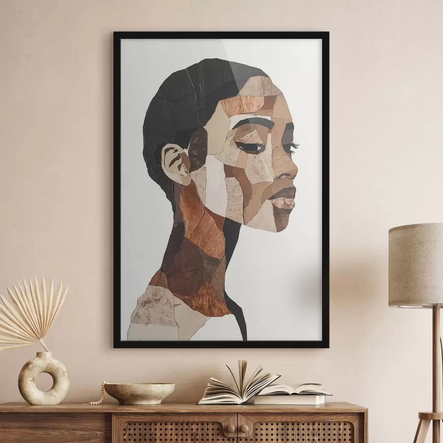 Fototapeta Abstrakcyjny portret kobiety f48922