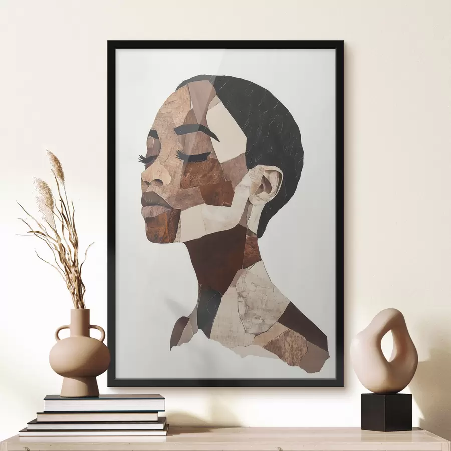 Fototapeta Abstrakcyjny portret kobiety f48923