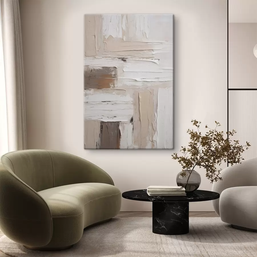 Obraz Abstrakcja imitująca malarstwo s48981