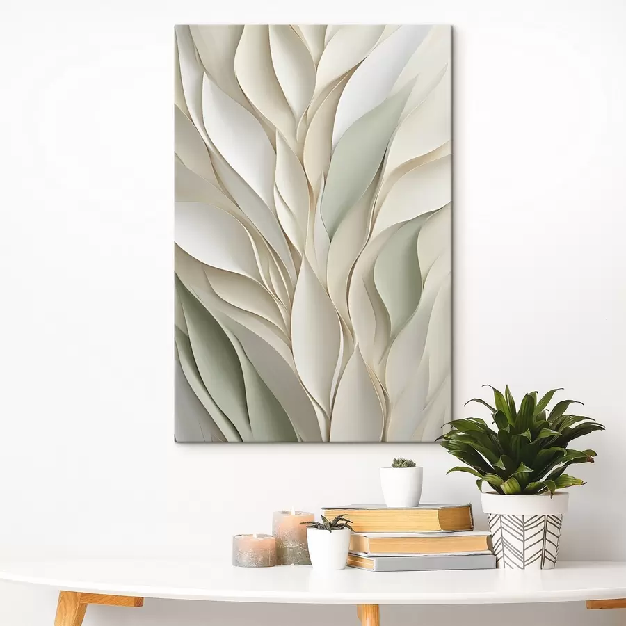 Obraz Kompozycja abstrakcyjna z roślin s48986