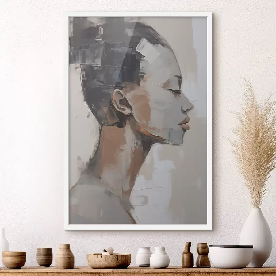 Fototapeta Portret kobiety w stylu malarskim f48975