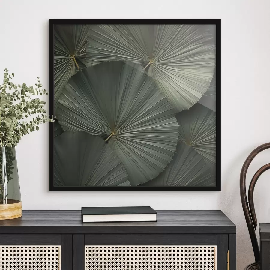 Fototapeta Liście palmy wachlarzowej f48977