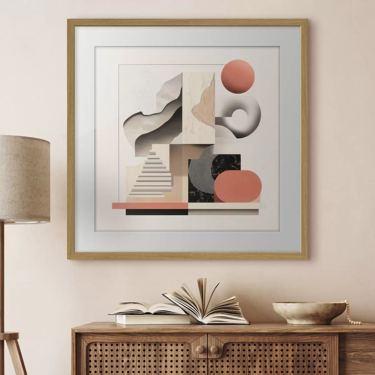 Plakat Geometria i lekkość f48842