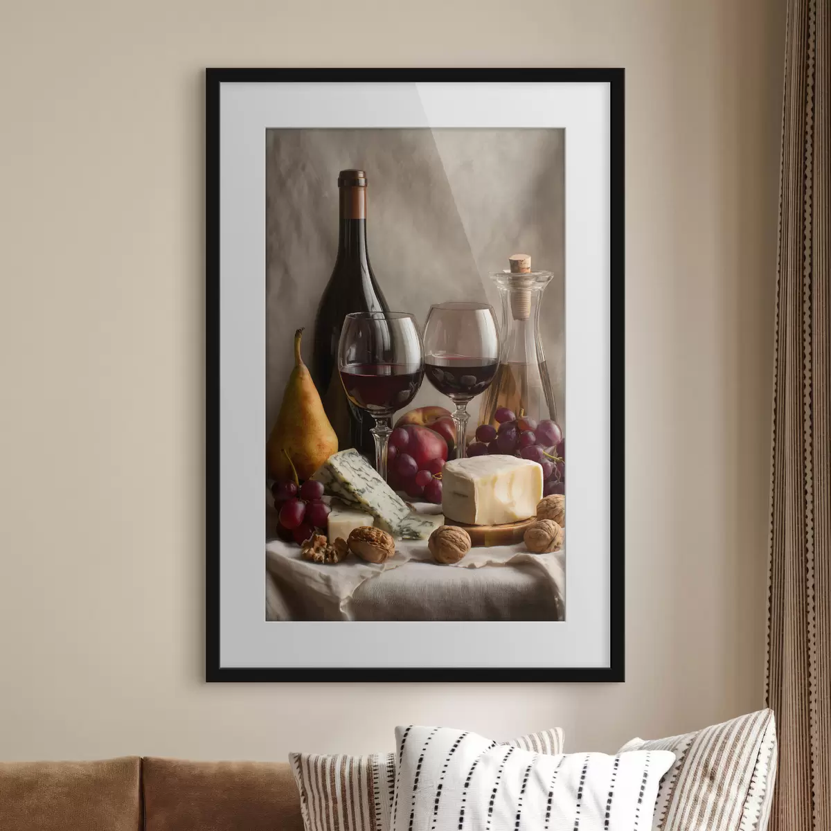 Plakat Wino i lekkość f49002