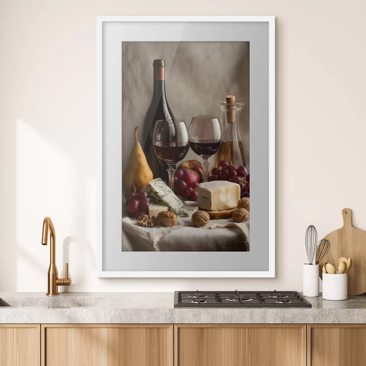 Plakat Wino i lekkość f49002