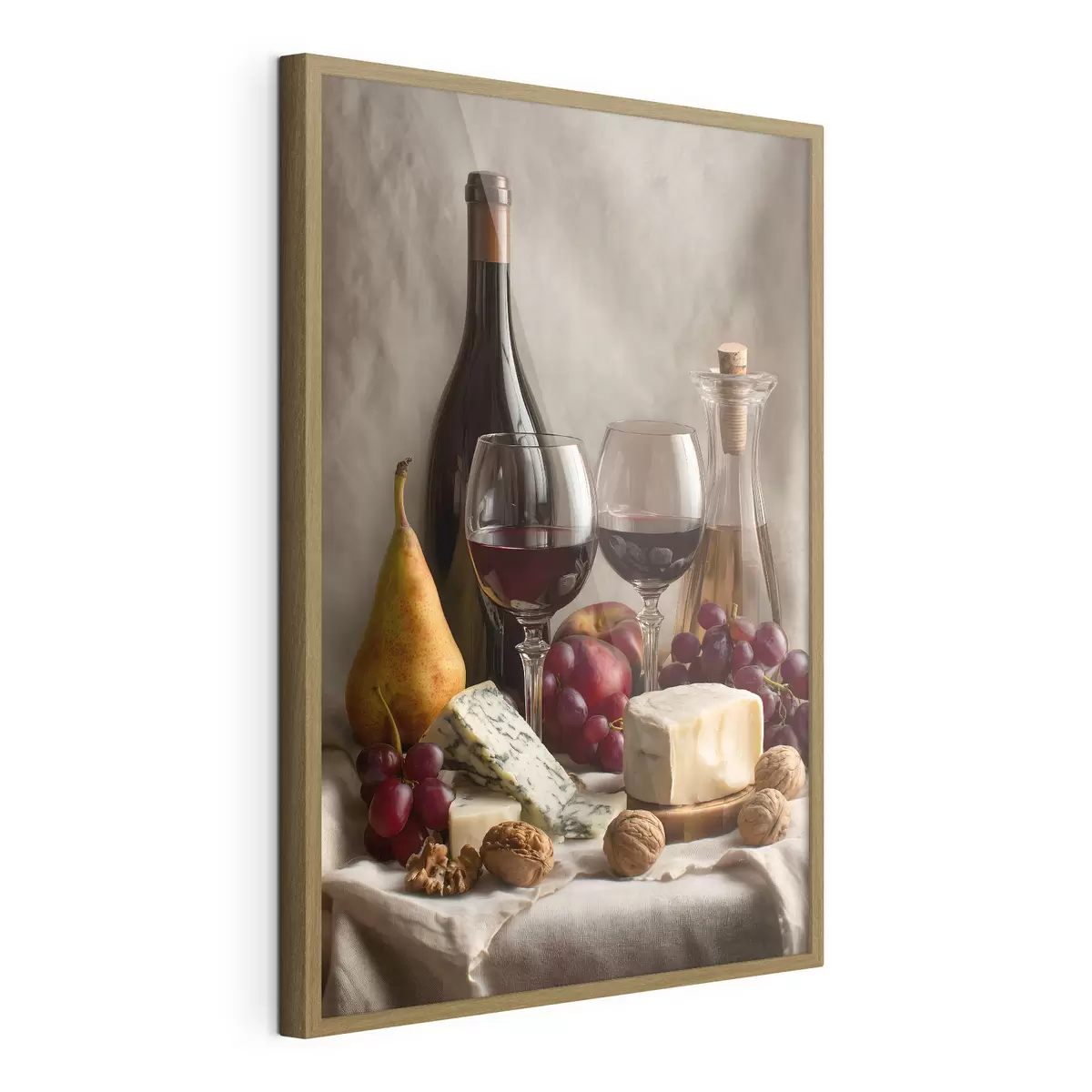 Plakat Wino i lekkość f49002
