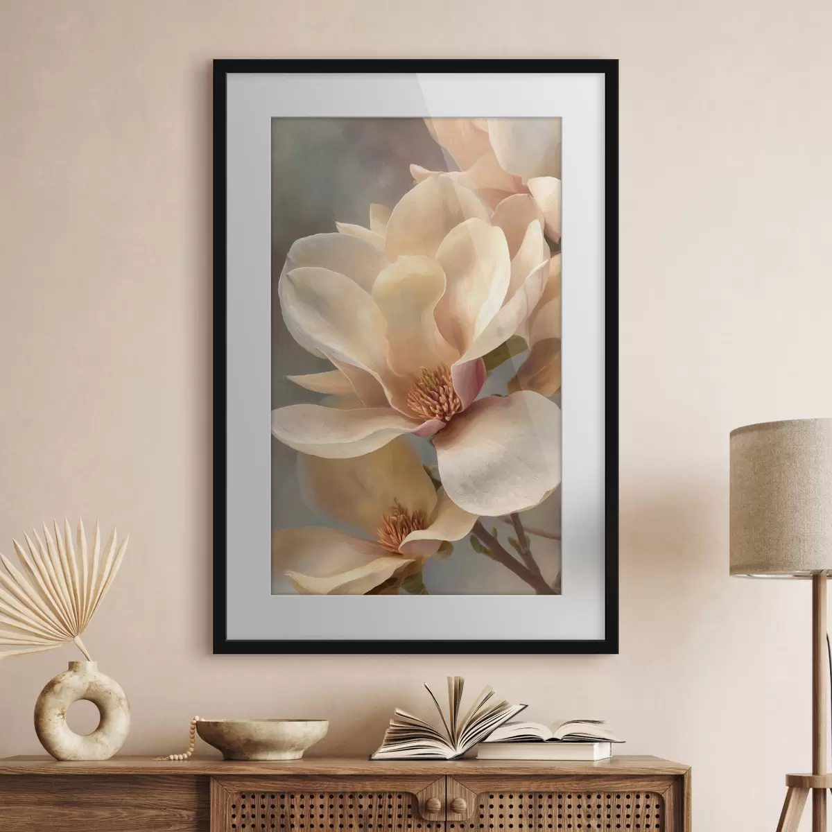Plakat Czułość magnolii f49016