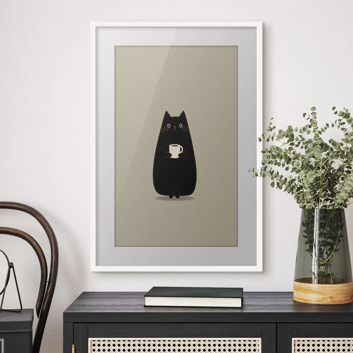 Plakat Kot i nostalgia f49030