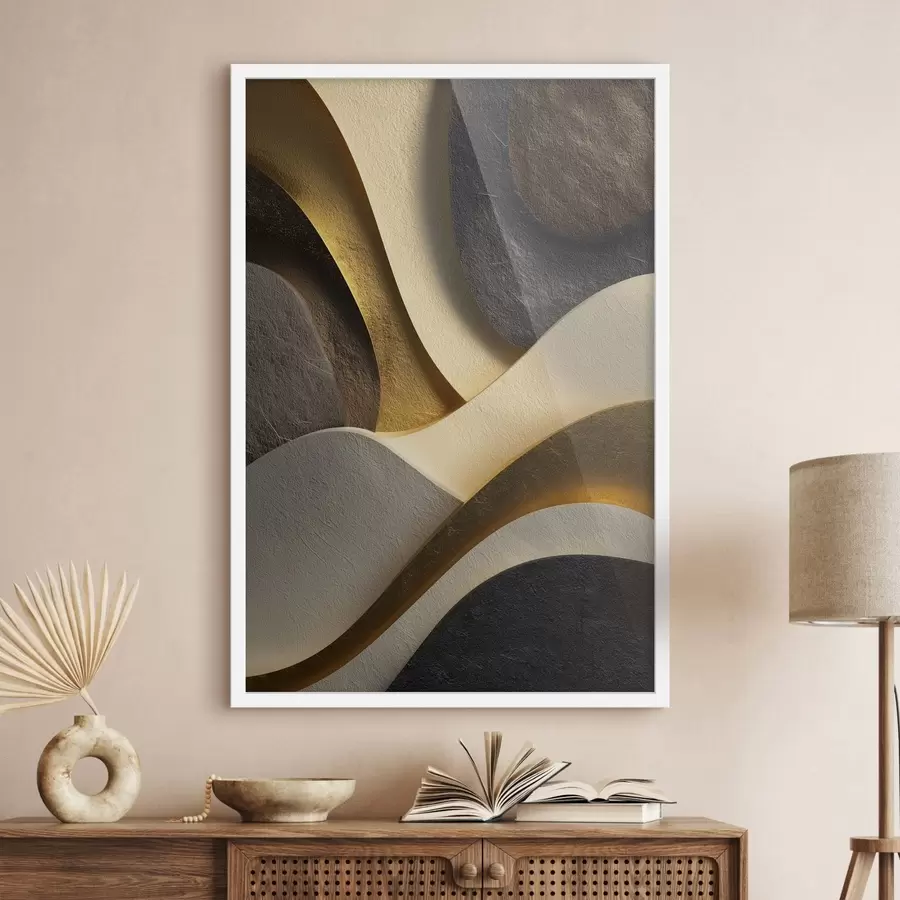 Fototapeta Płynne kształty f49034