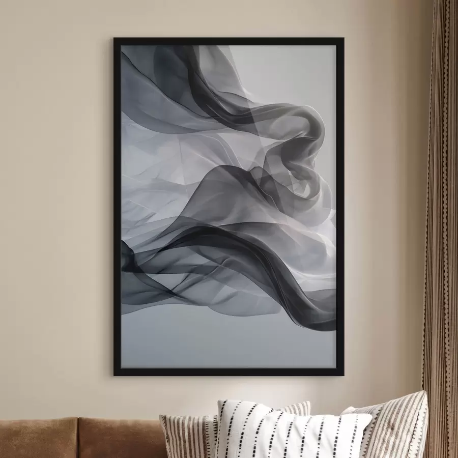 Fototapeta Abstrakcja w odcieniach dymu f49035