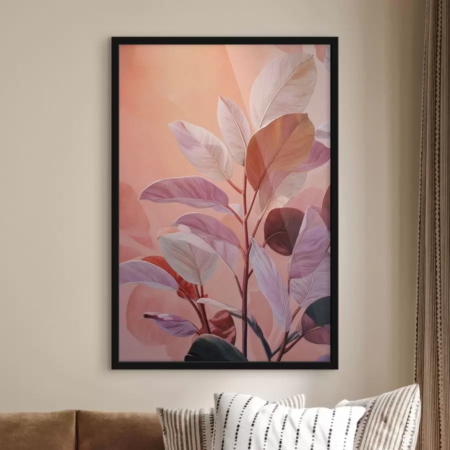 Fototapeta Liście dekoracyjne f49038