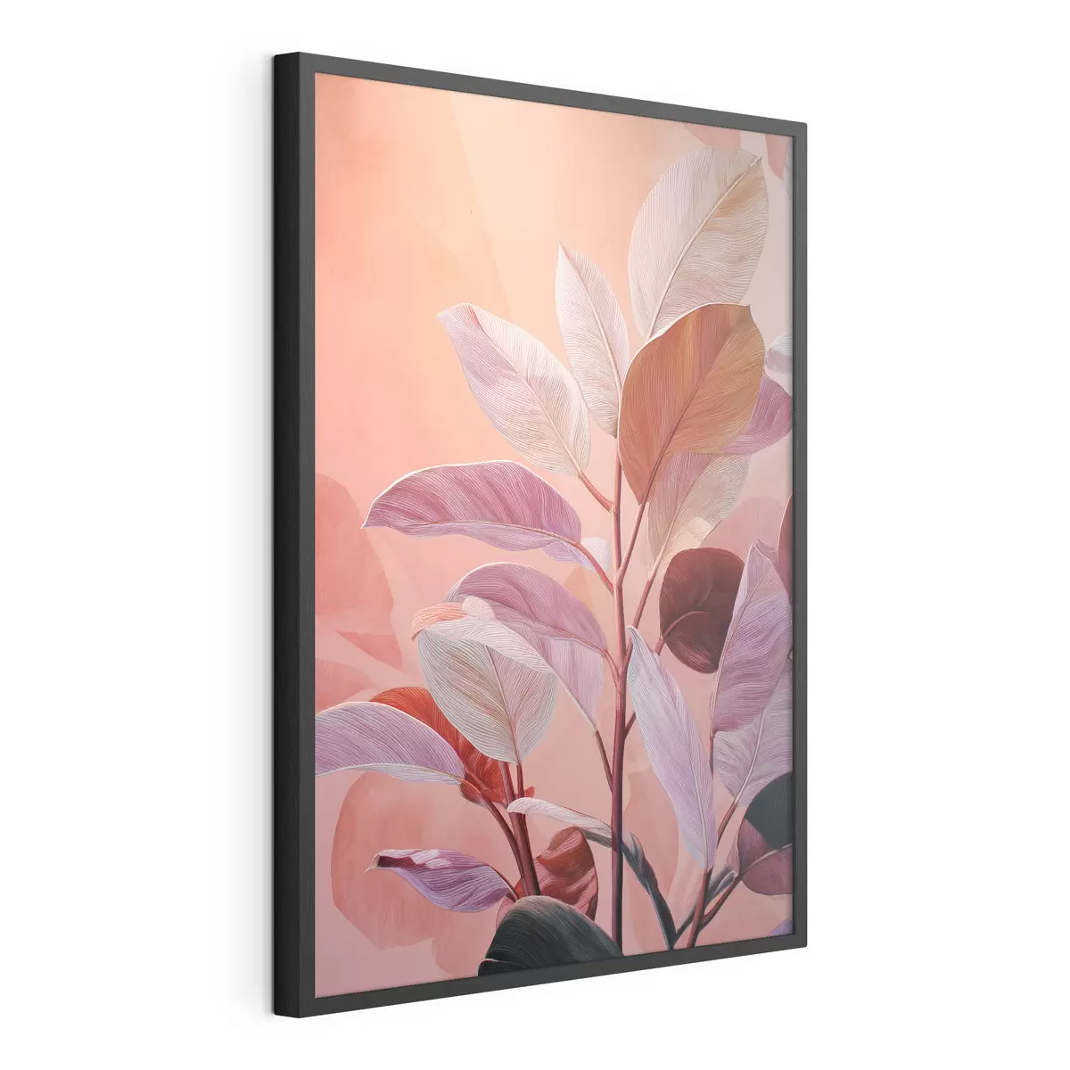 Plakat Liście dekoracyjne f49038