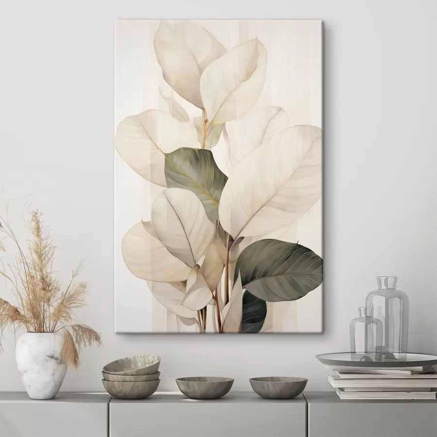 Obraz Ozdobne liście roślin s49026