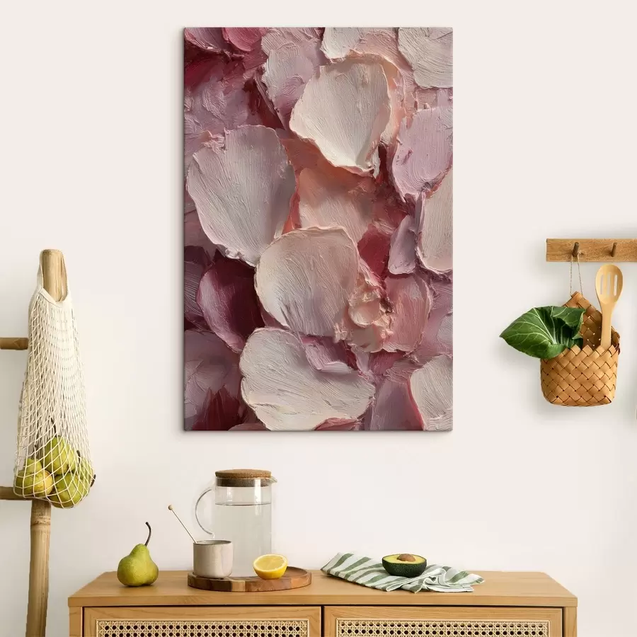 Obraz Tekstura „Paint Petals” s49031