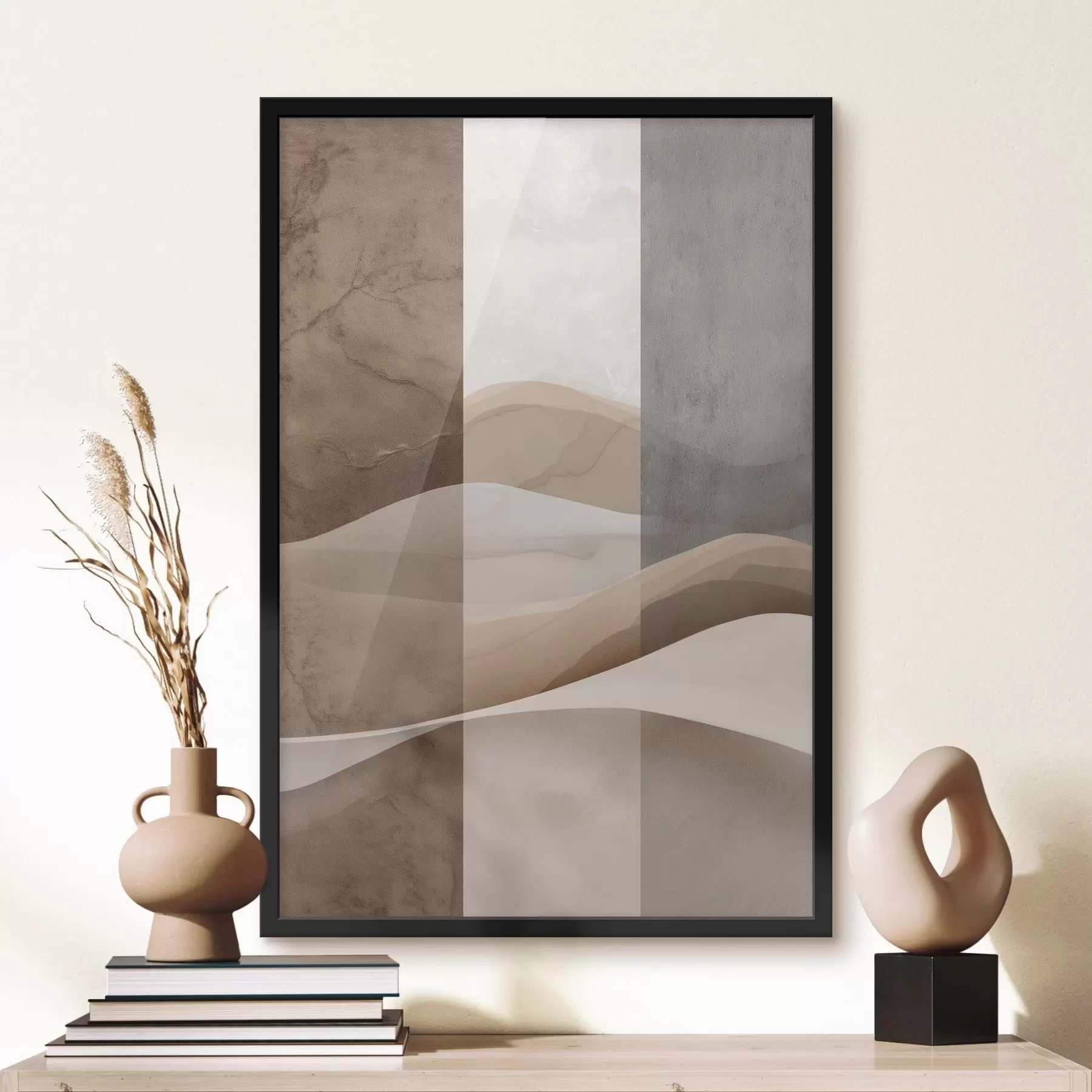 Fototapeta Abstrakcyjne warstwy piasku f49040