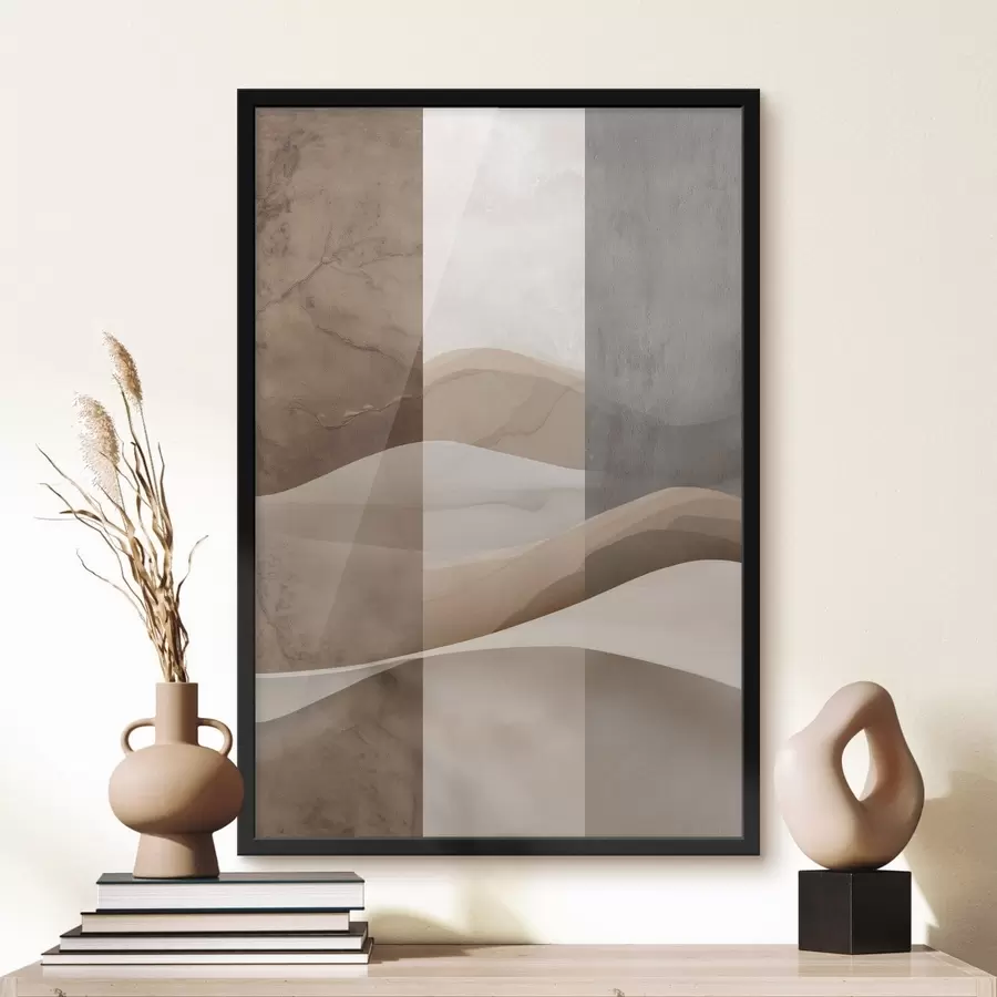 Fototapeta Abstrakcyjne warstwy piasku f49040