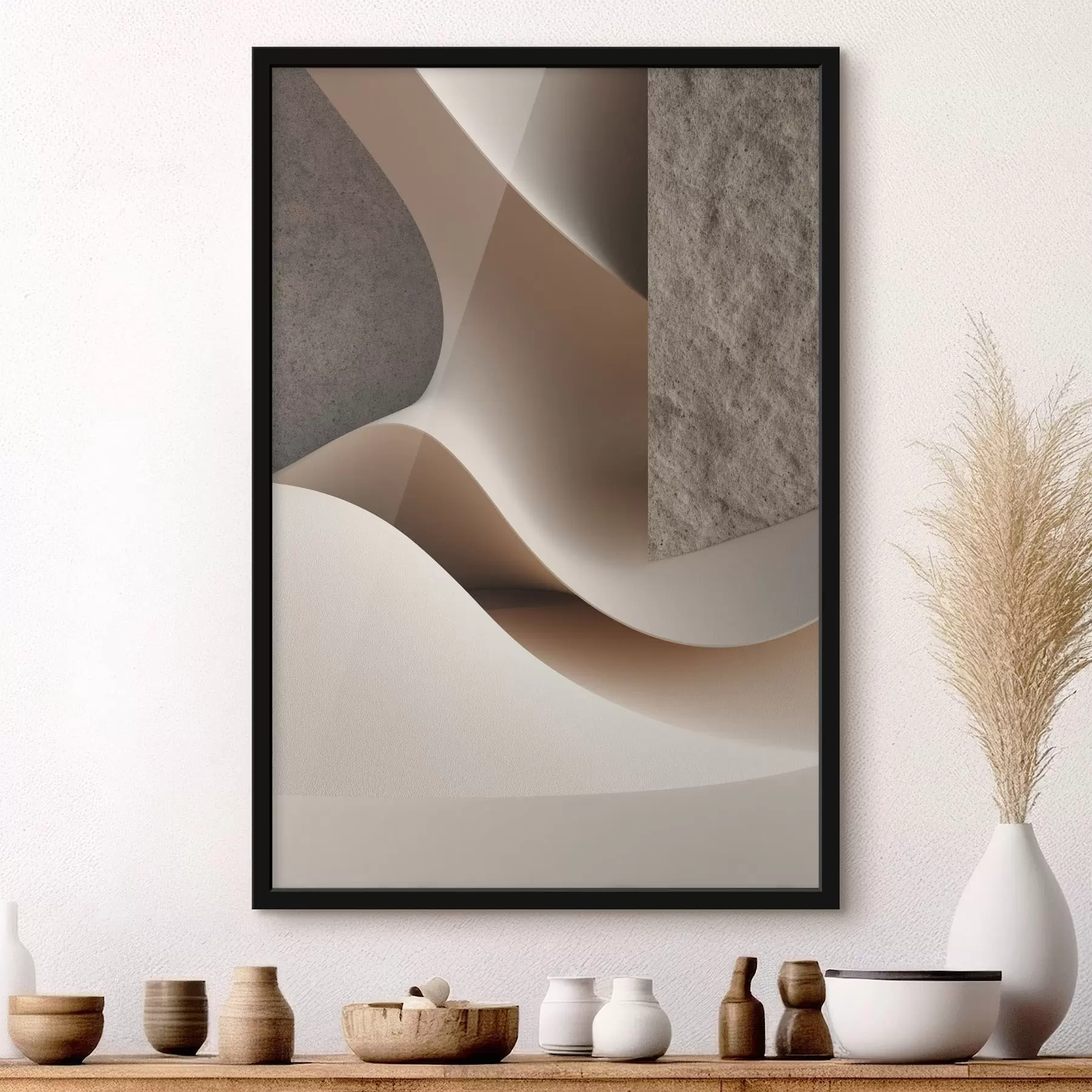 Fototapeta Teksturowany strumień piasku f49044