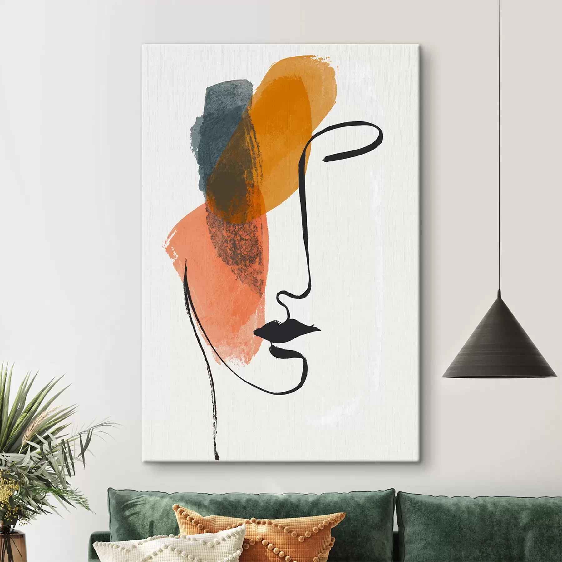 Obraz Abstrakcyjny portret s48969