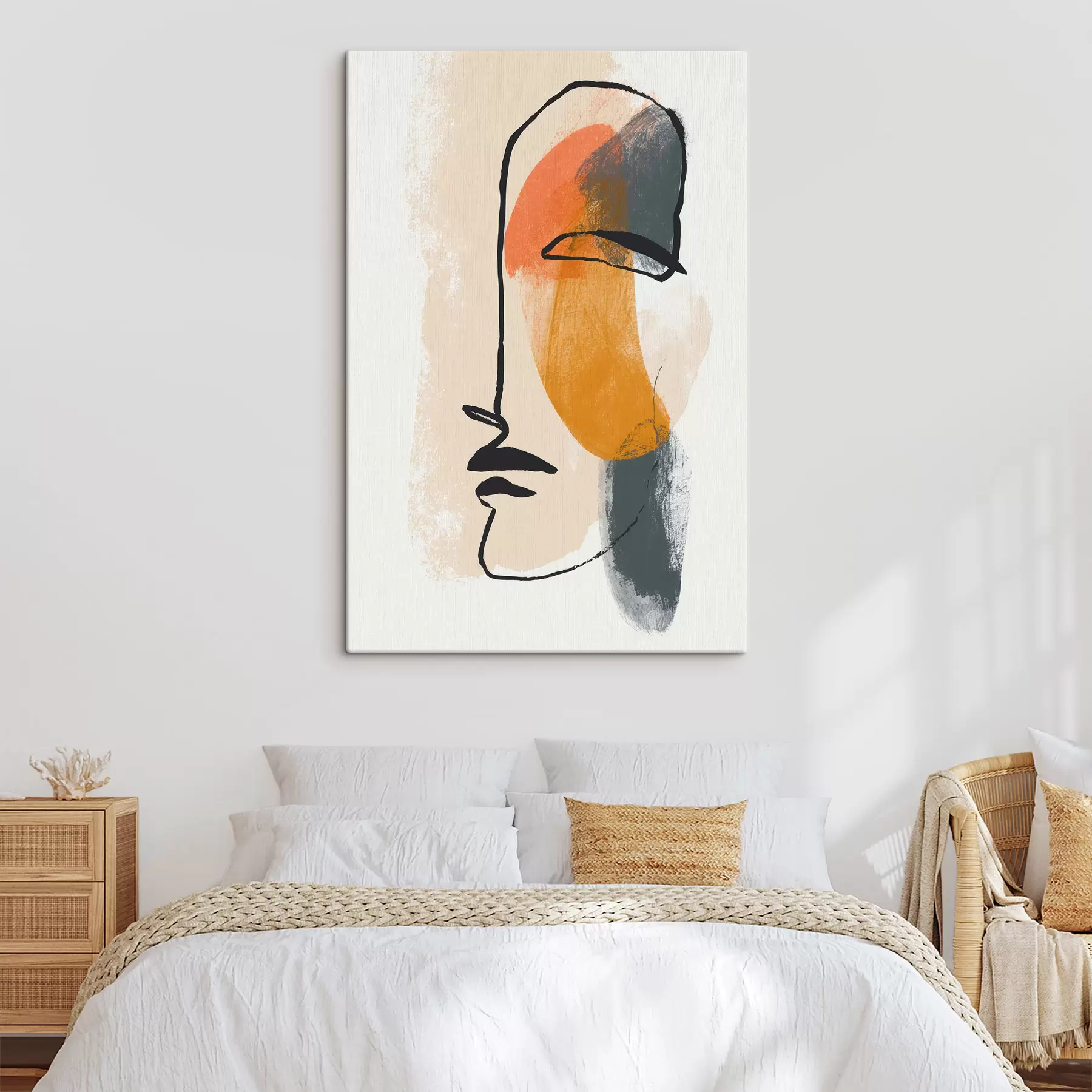 Obraz Abstrakcyjny portret s48970