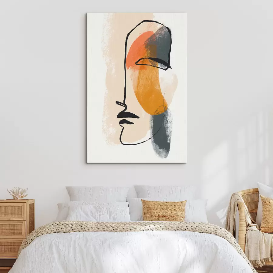 Obraz Abstrakcyjny portret s48970