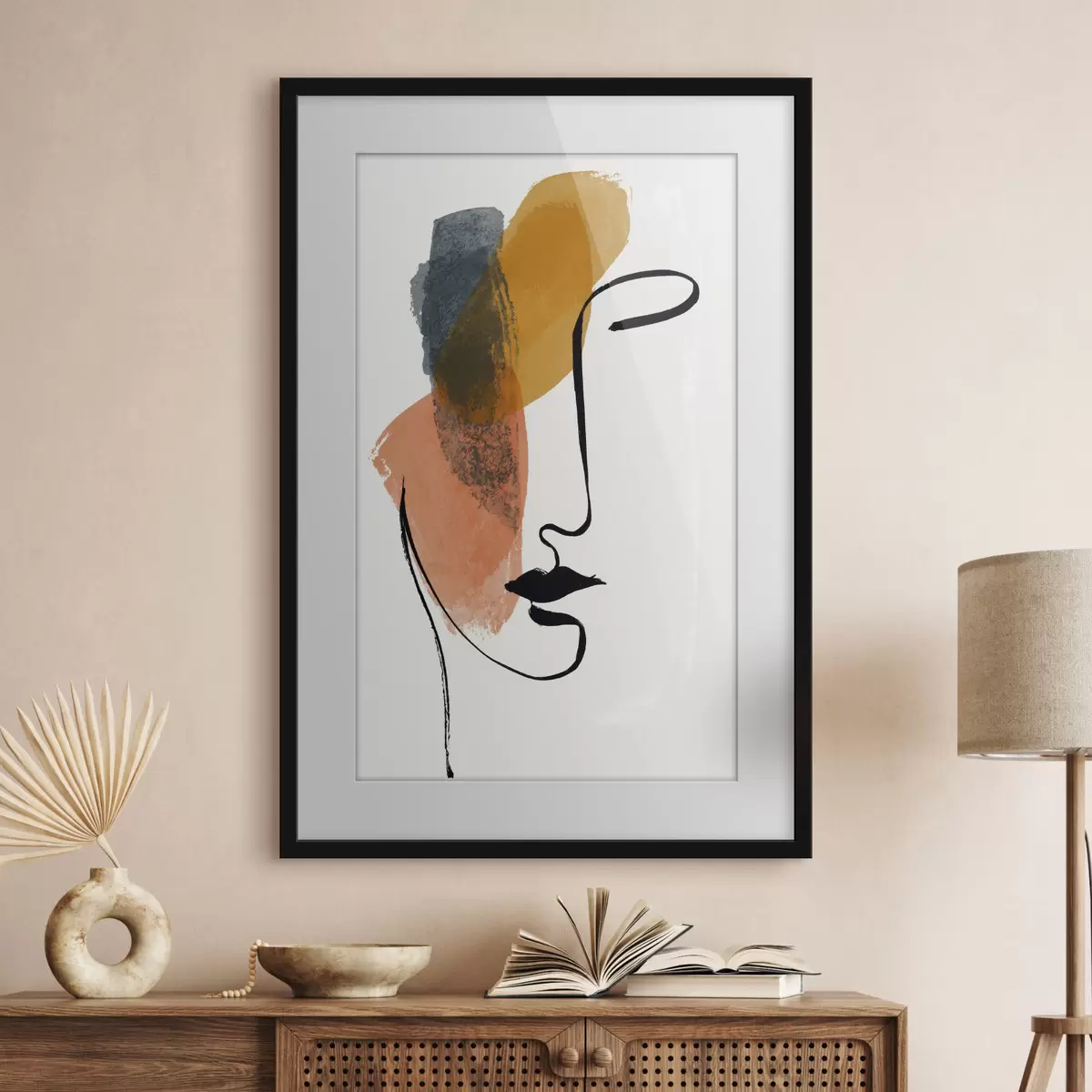 Plakat Twarz i życie f48969