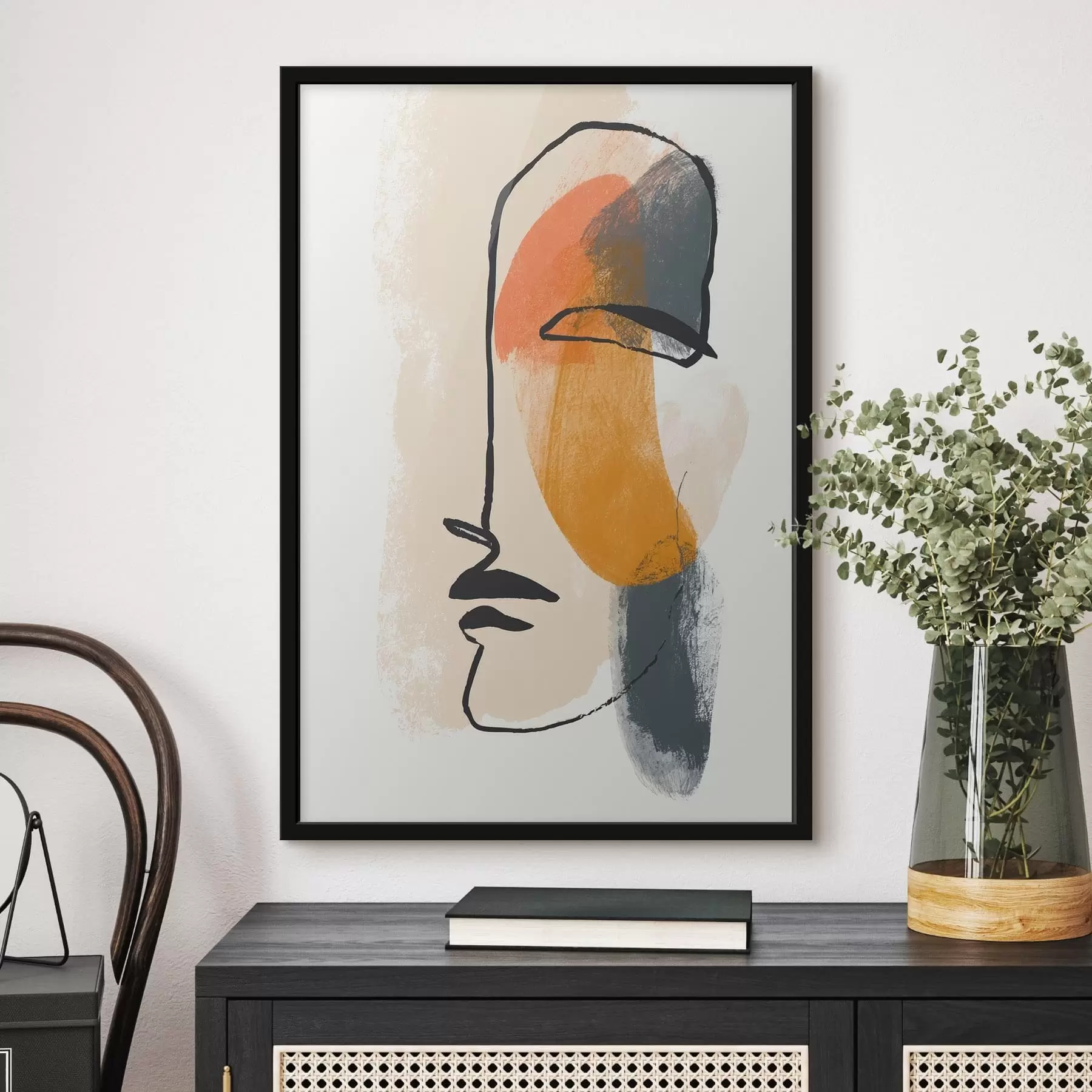 Fototapeta Abstrakcyjny portret f48970