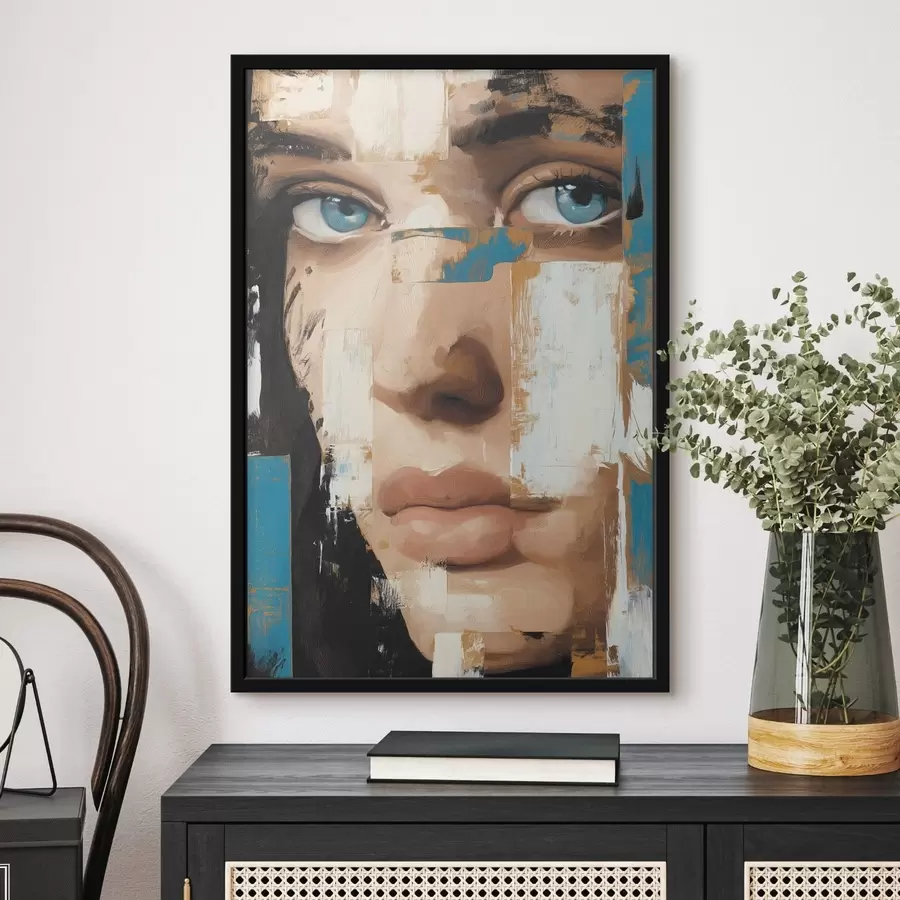 Fototapeta Abstrakcyjny portret kobiety f49098