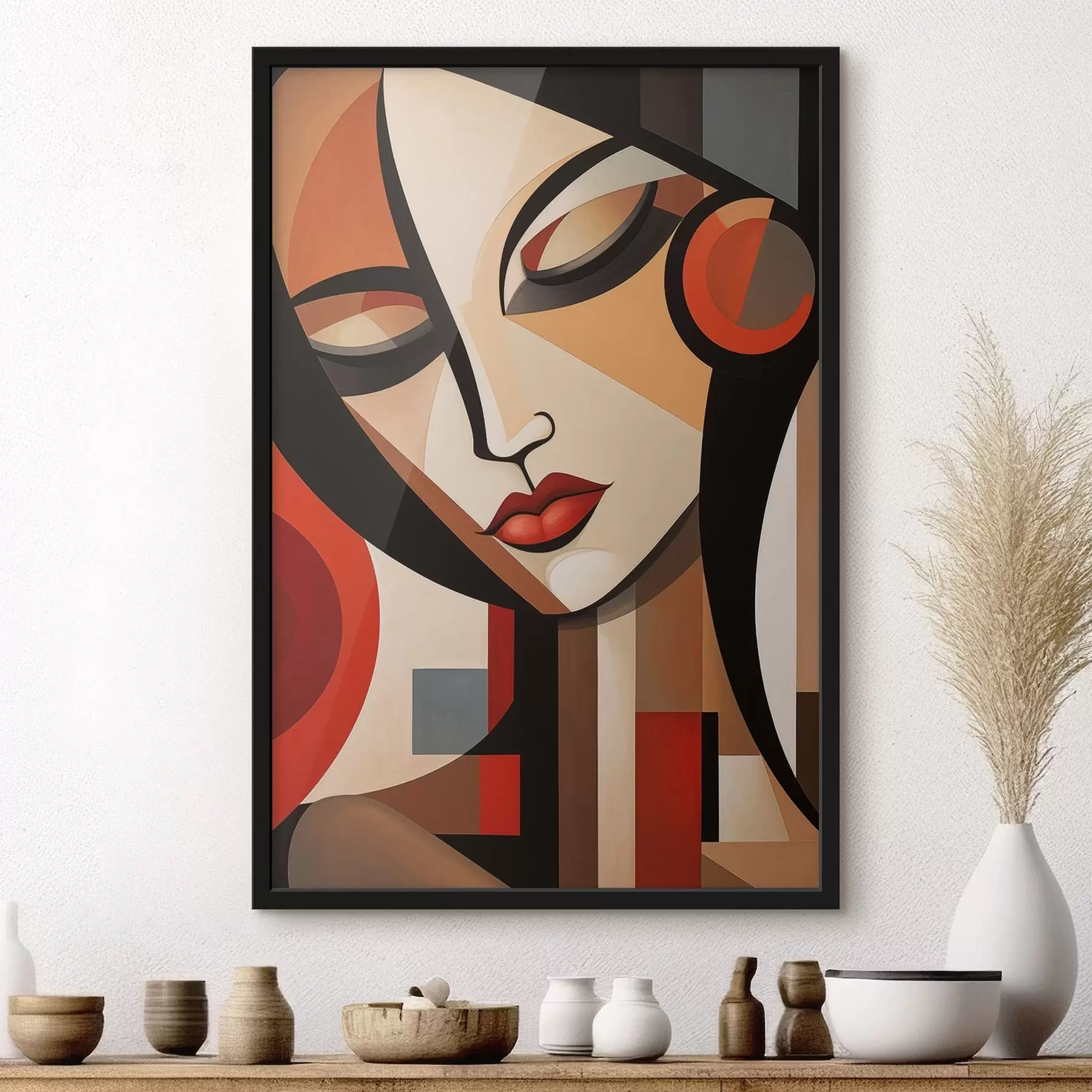 Fototapeta Abstrakcyjny portret kobiety f49099