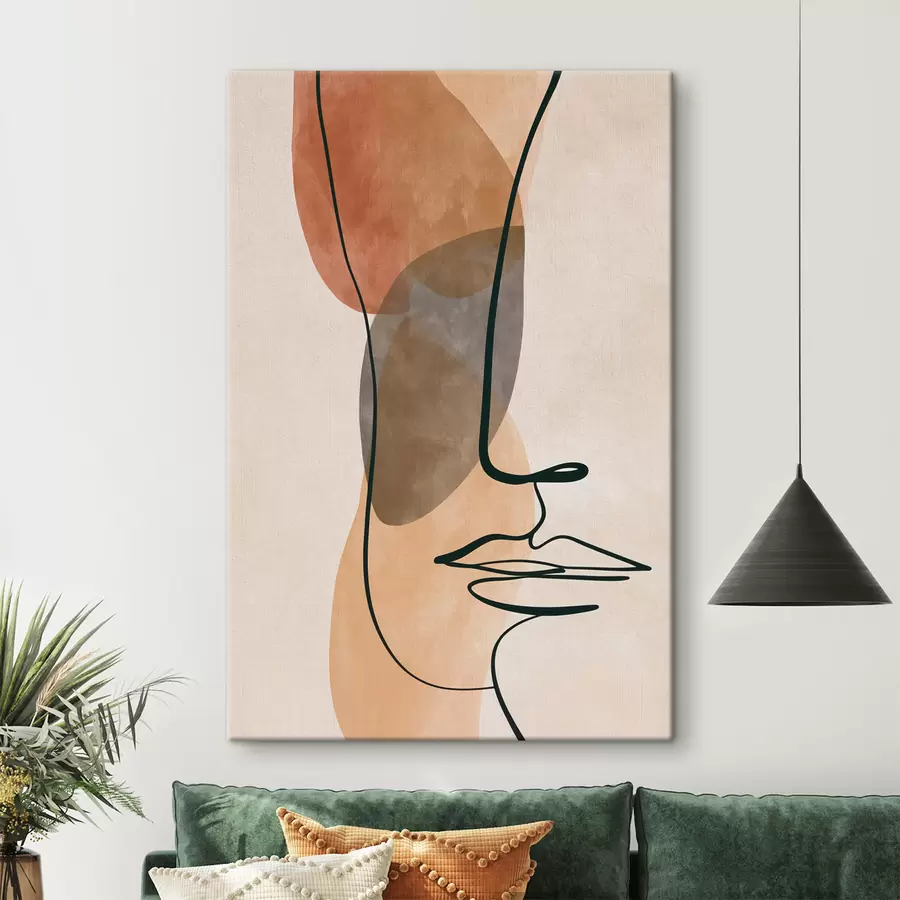 Obraz Portret abstrakcyjny s49118