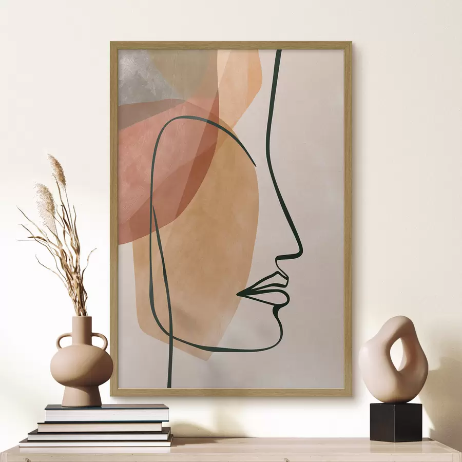 Fototapeta Portret abstrakcyjny f49119