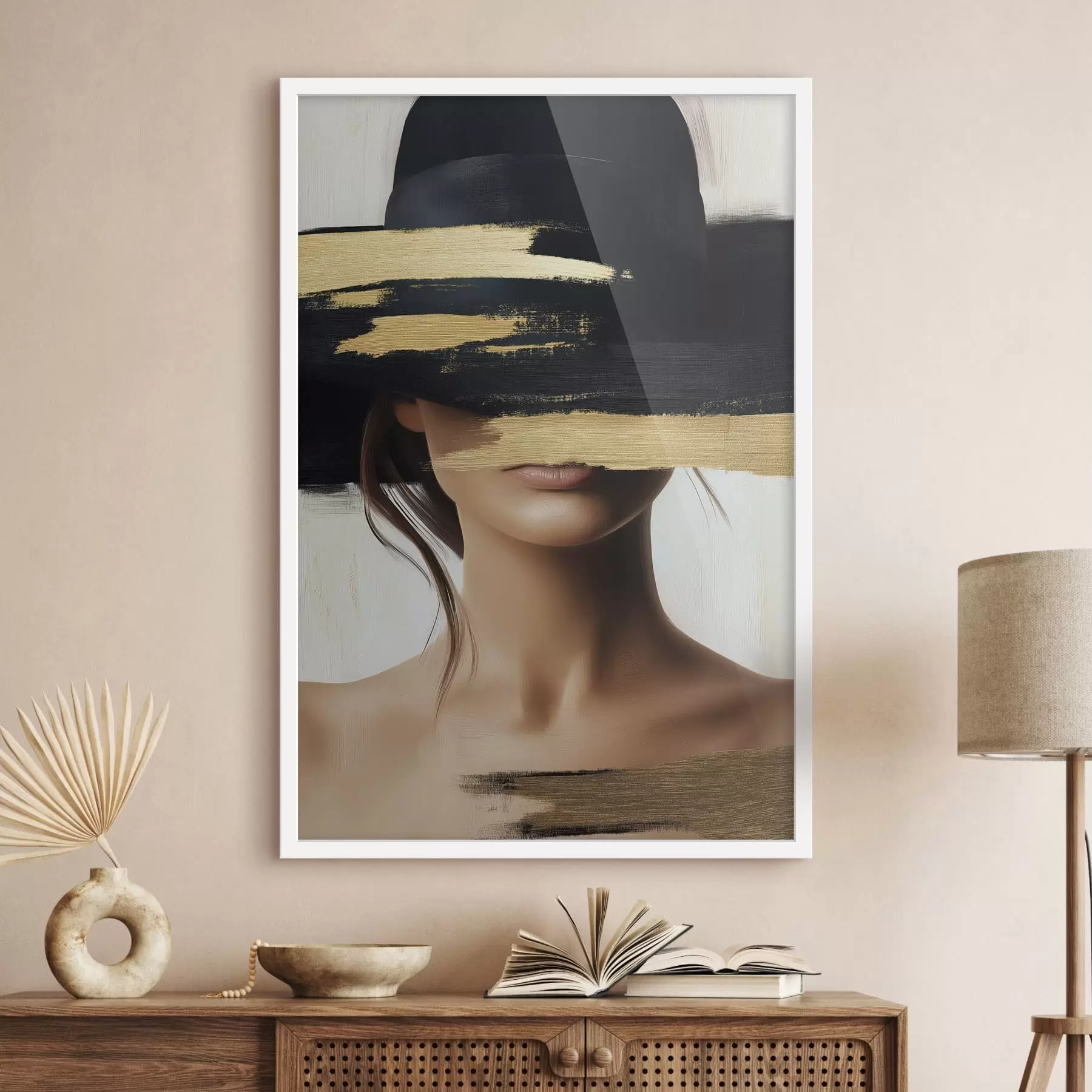 Fototapeta Abstrakcyjna twarz f49268
