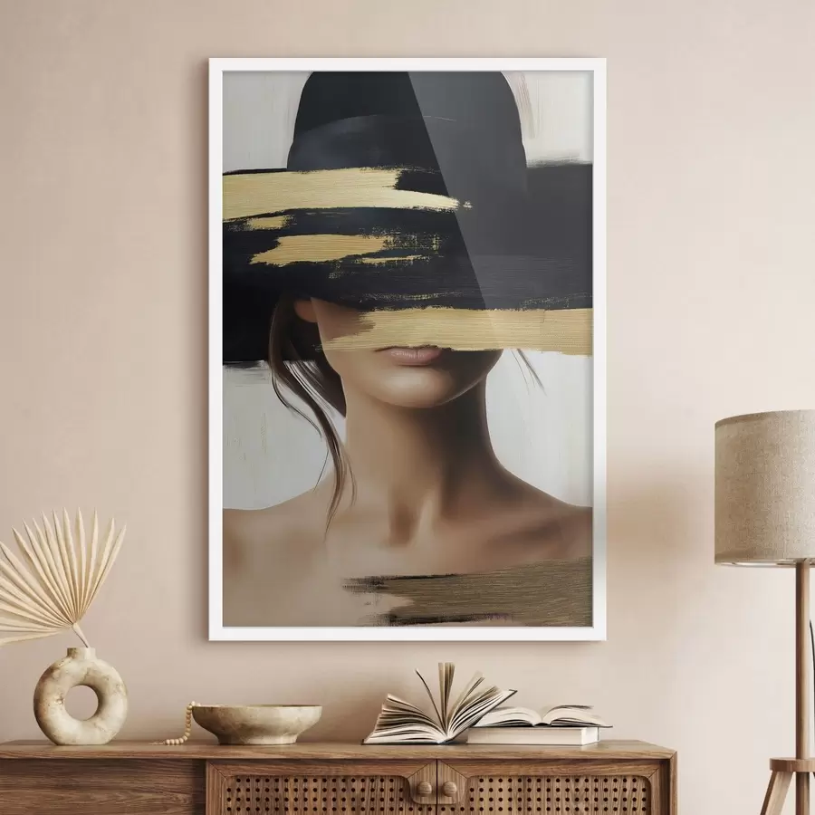 Fototapeta Abstrakcyjna twarz f49268