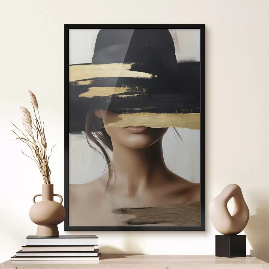Fototapeta Abstrakcyjna twarz f49268